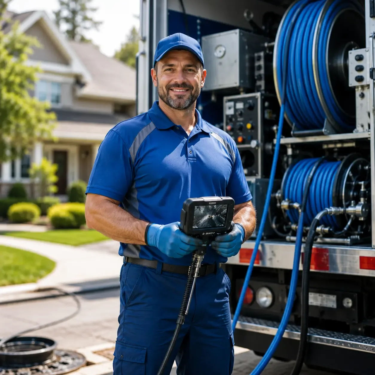 Local outdoor drain cleaning specialists in Asher, OK